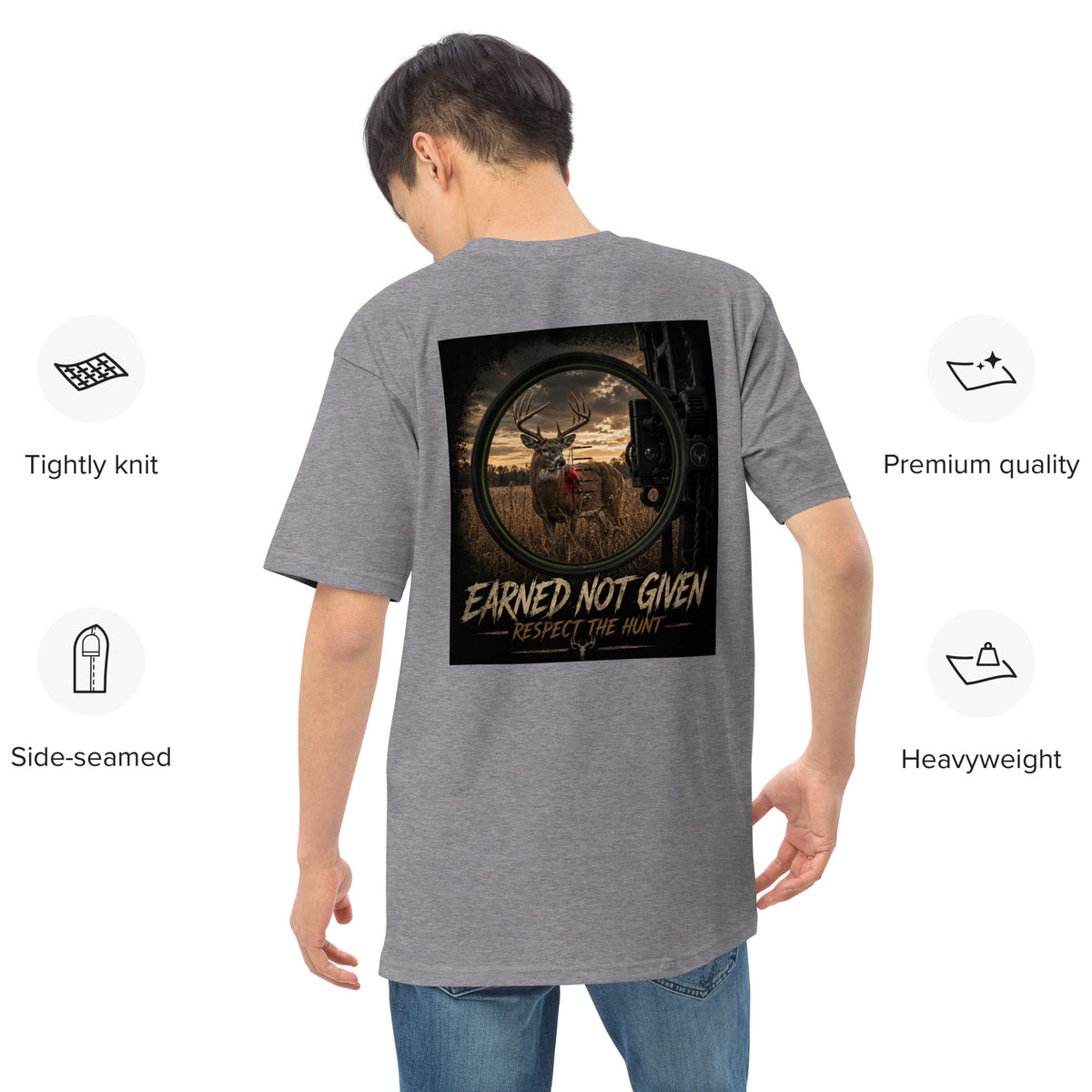 Earned Not Given-Respect the Hunt (Bow Edition)
